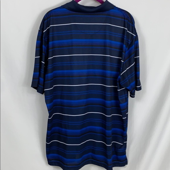 Grand Slam air-flow blues/white striped polo XL - Picture 5 of 5